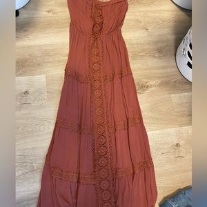 Strapless Maxi Dress